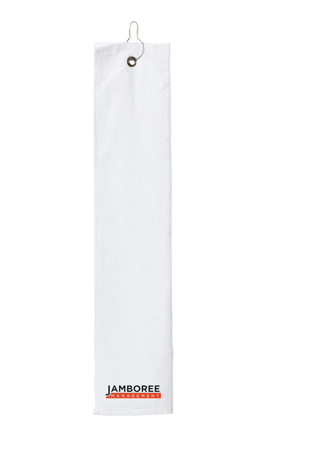 Jamboree Carmel Trifold Golf Towel with Gromets - (Minimum Order - 12 pieces)