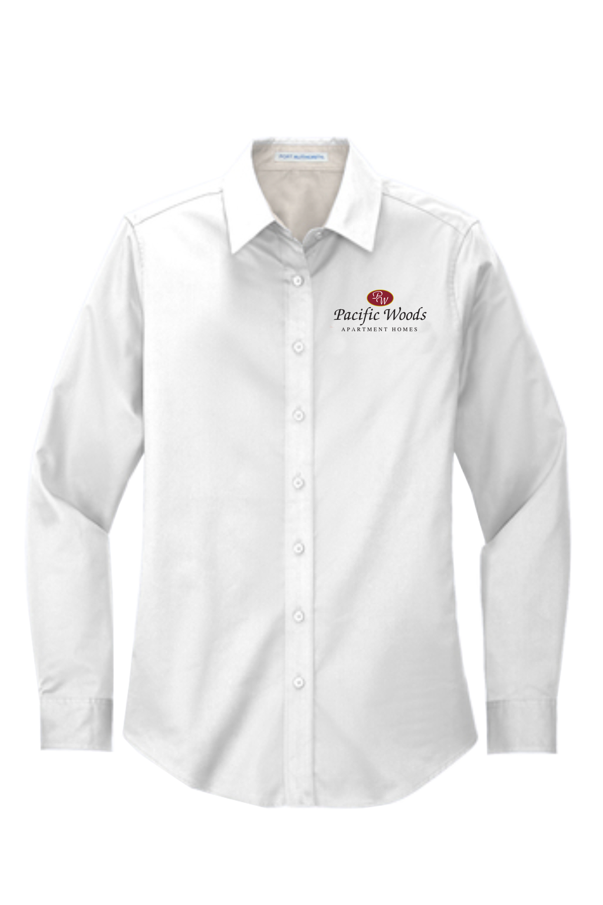 Pacific Woods Port Authority® Ladies Long Sleeve Easy Care Shirt
