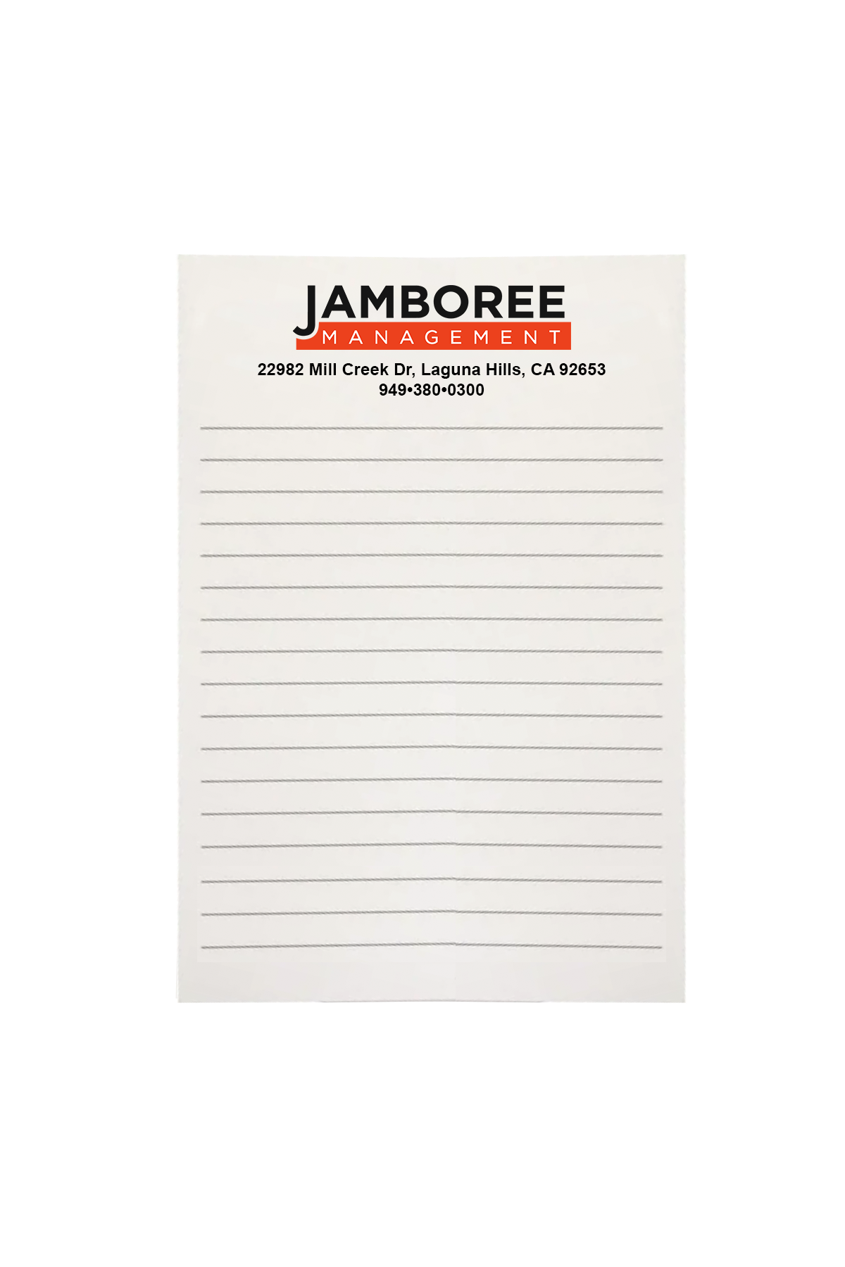Full Customizable Company Note Pads - (Minimum Order - 250 pieces)