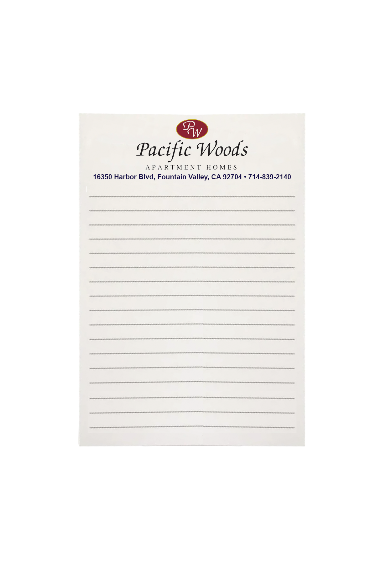 Full Customizable Company Note Pads (minimum 250 Units)