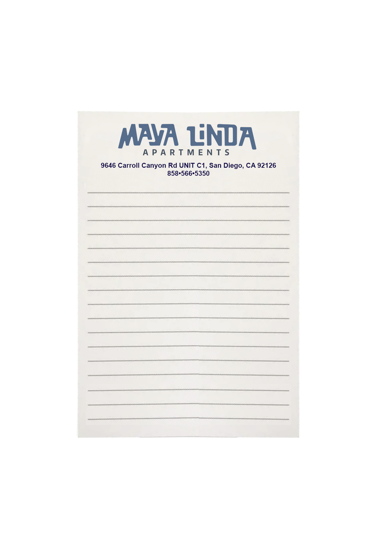 Full Customizable Company Note Pads (minimum 250 Units)