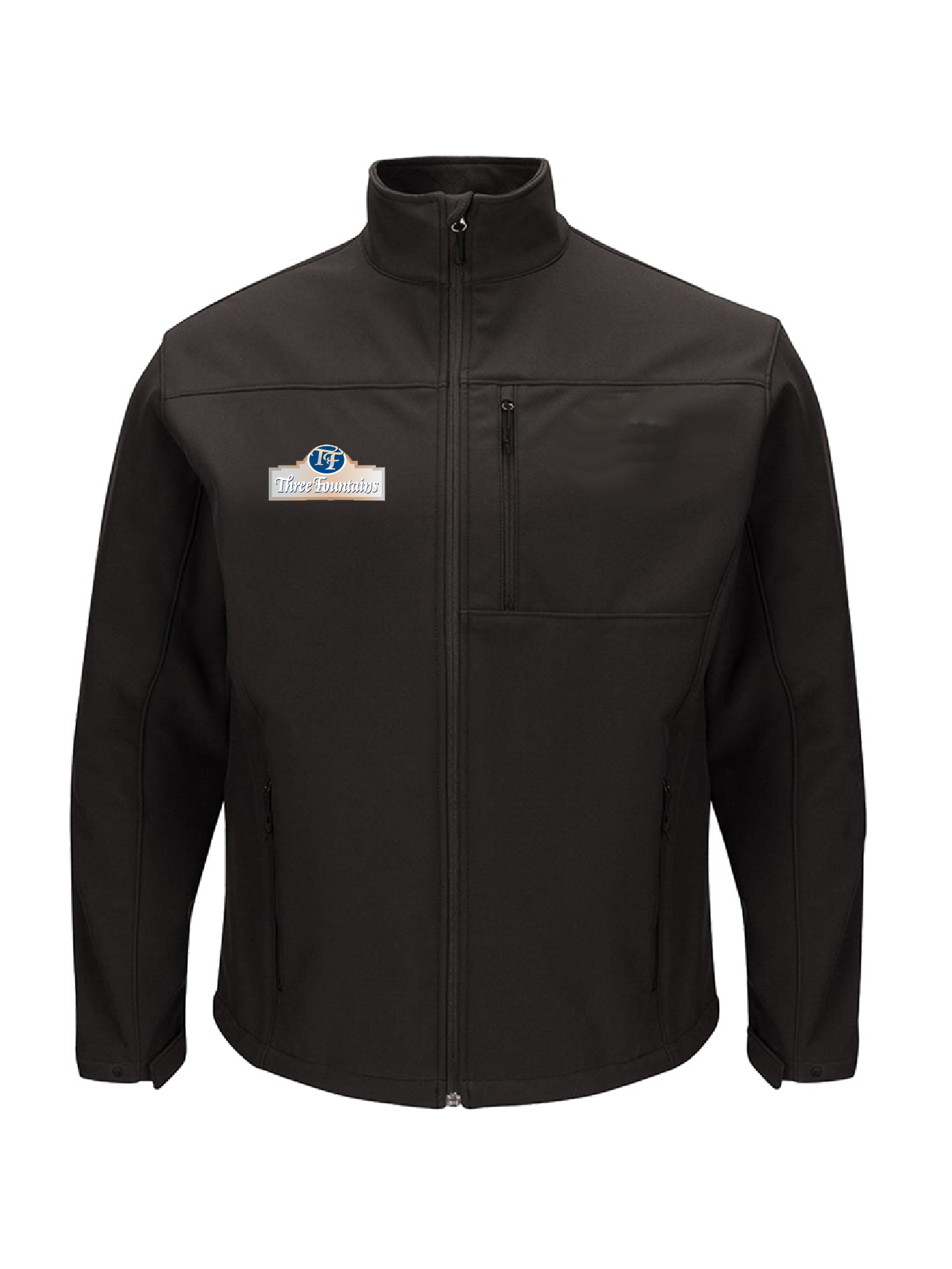 Three Fountains Red Kap - Mens Deluxe Soft Shell Jacket