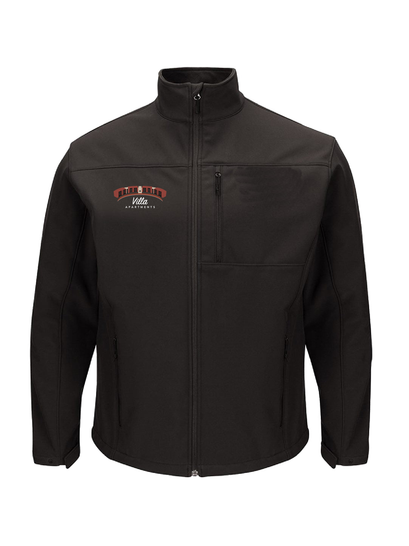 Villa Apartments Red Kap - Mens Deluxe Soft Shell Jacket