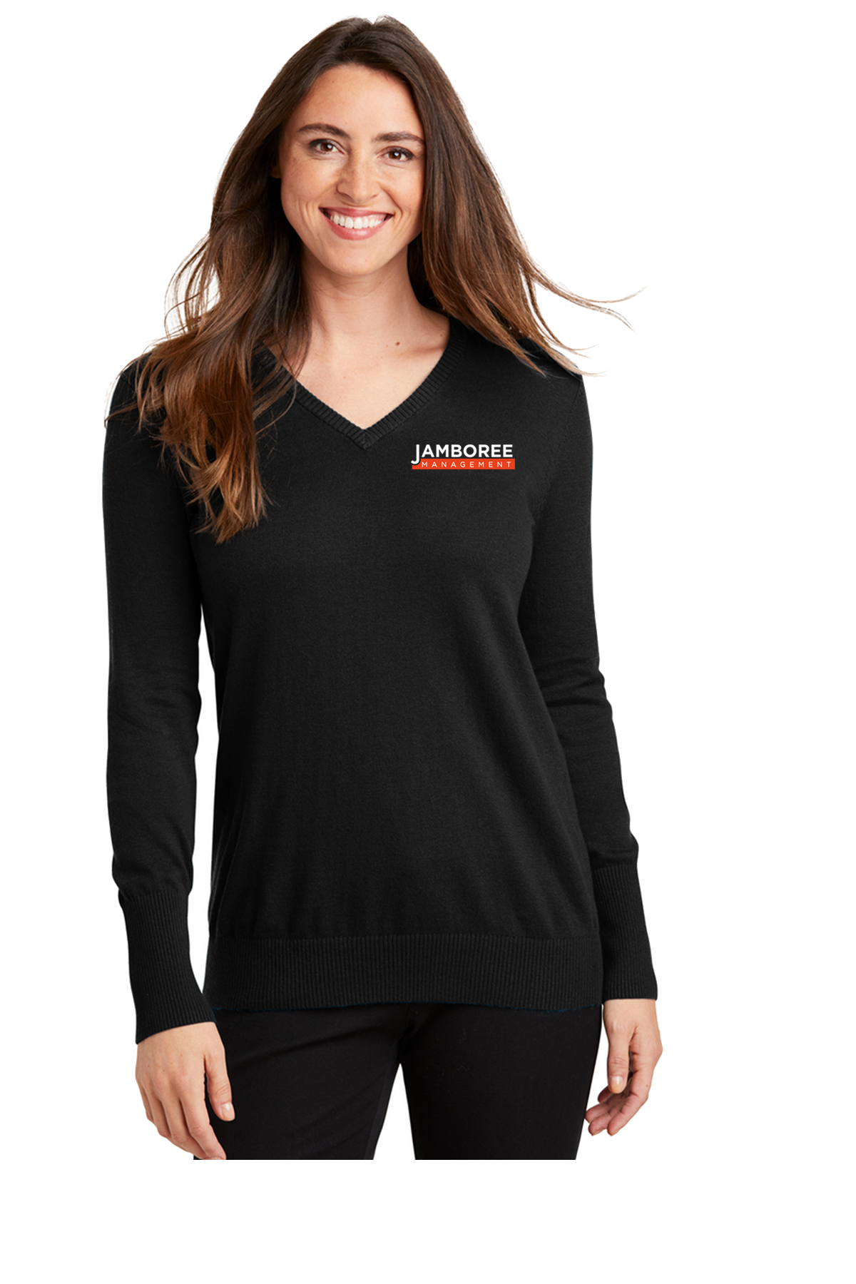 Port Authority® Ladies V-Neck Sweater