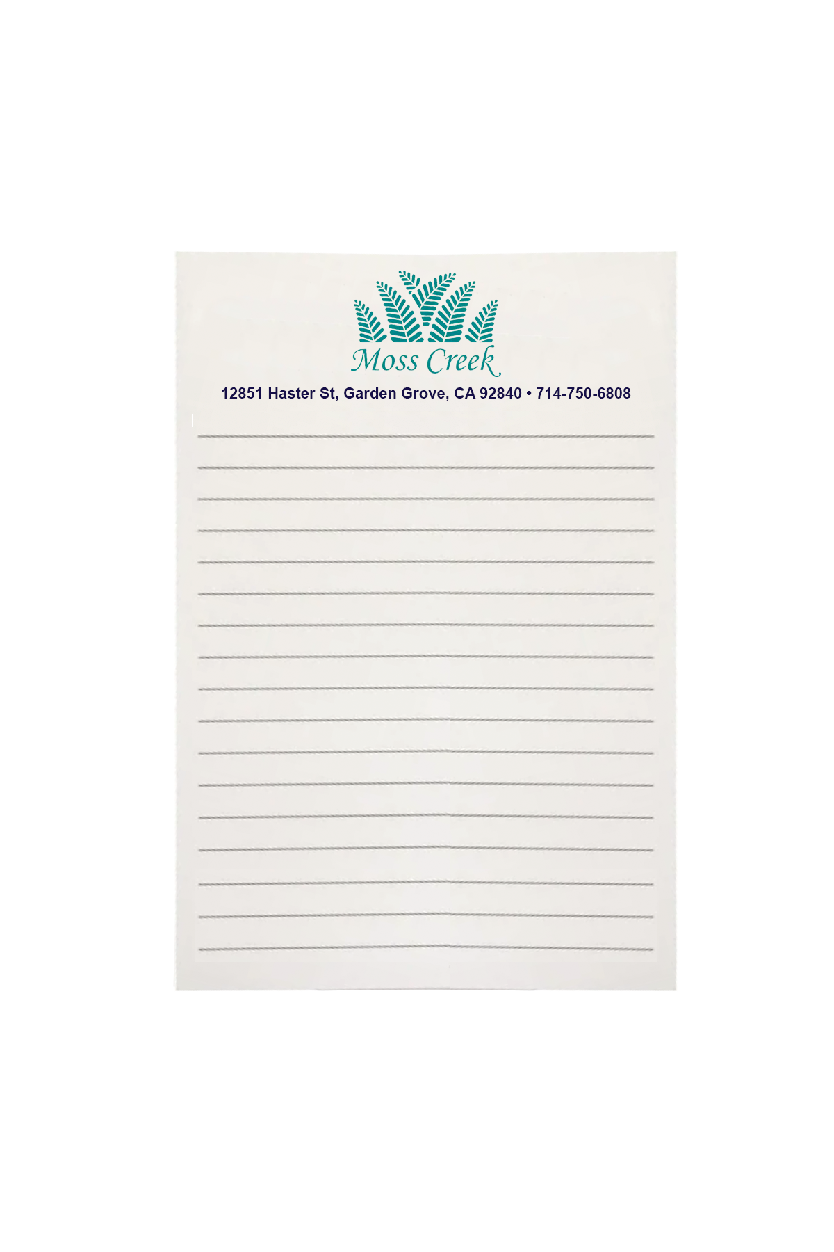 Full Customizable Company Note Pads (minimum 250 Units)