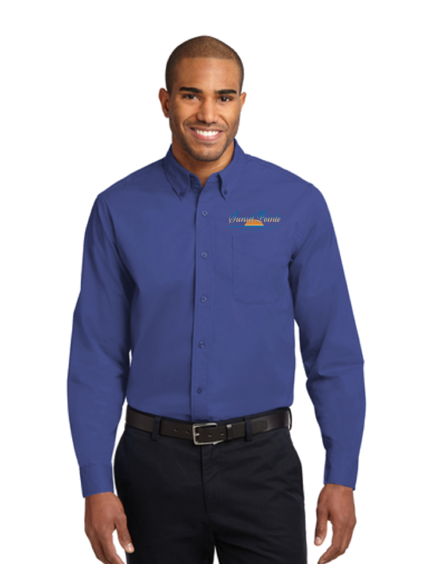 Sunset Pointe Apartments Port Authority - Long Sleeve Easy Care Shirt