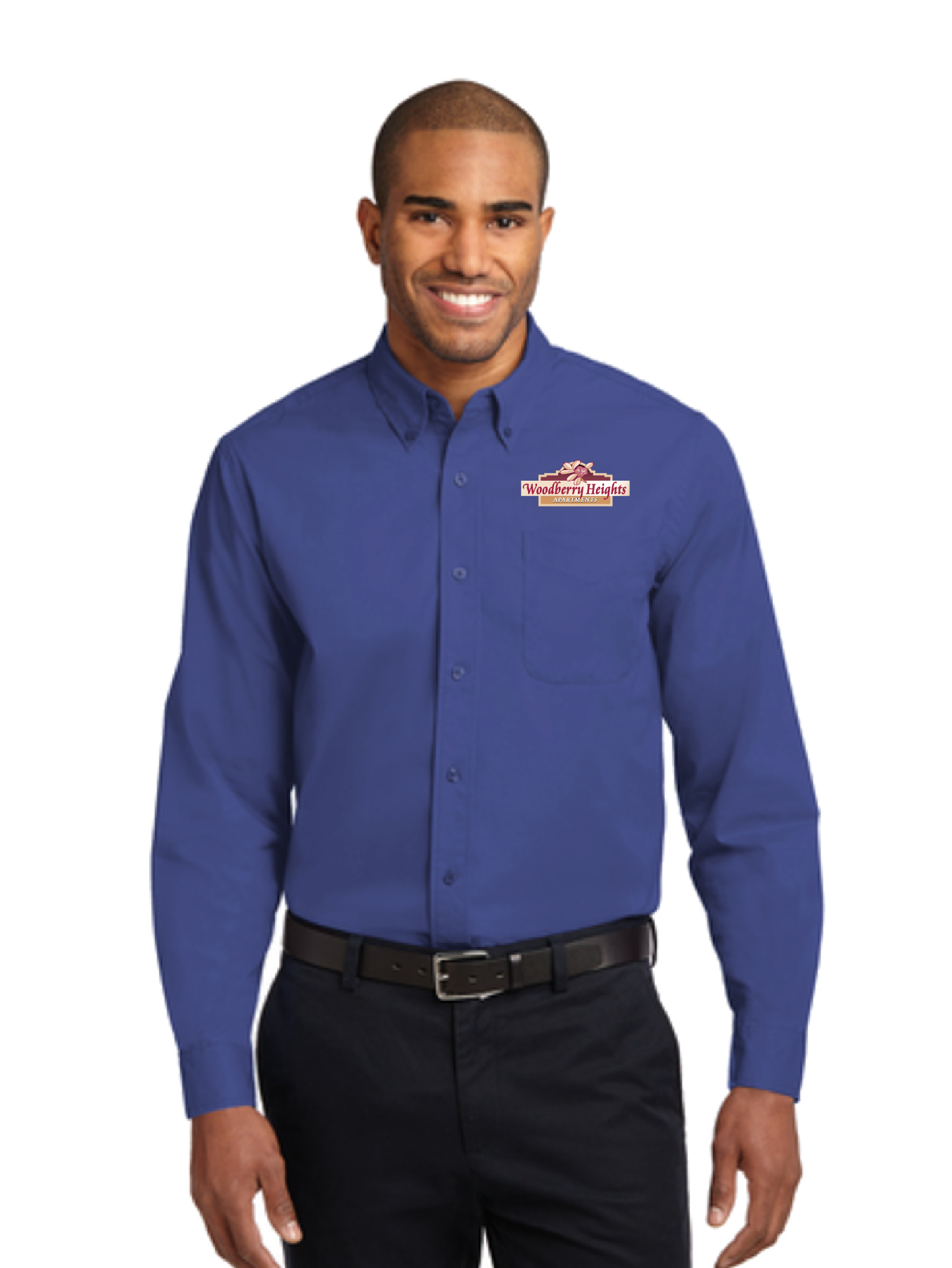 Woodberry Heights Apartments Port Authority - Long Sleeve Easy Care Shirt